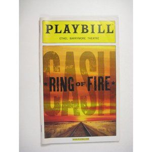 Ring of Fire Playbill Johnny Musical Broadway April 2006 Beth Malone